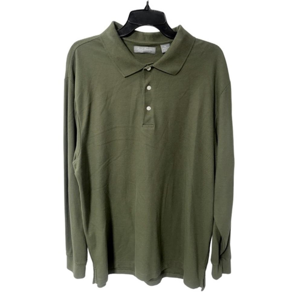 Daniel Cremieux Men’s Long Sleeve‎ Polo Shirt Size XL